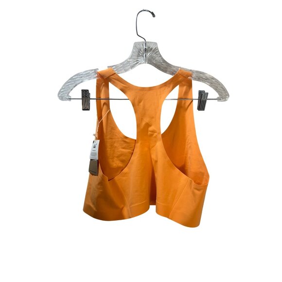 Patagonia Orange Nulu‎ Fabric High-Neck Energy Bra Tank Top Size 4 - Picture 2 of 8